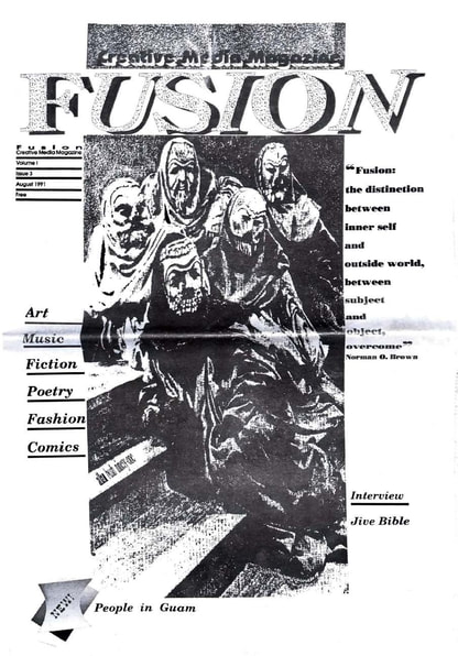 Creative Media Magazine FUSION Cover August 1991